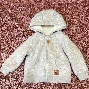 Grey baby jacket
